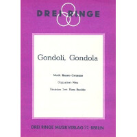 Gondoli gondola: Einzelausgabe