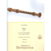 Duo op.9 für 2 Altblockflöten