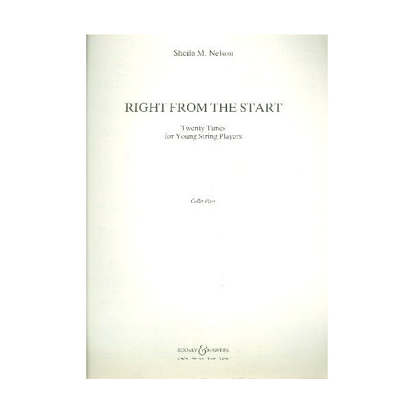 Right from the start 20 tunes for young string players