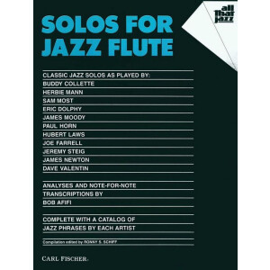 Solos for Jazz Flute: Analyses