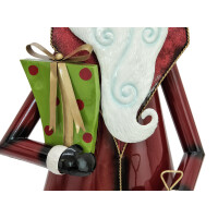 Europalms Nikolaus, Metall, 150cm, rot