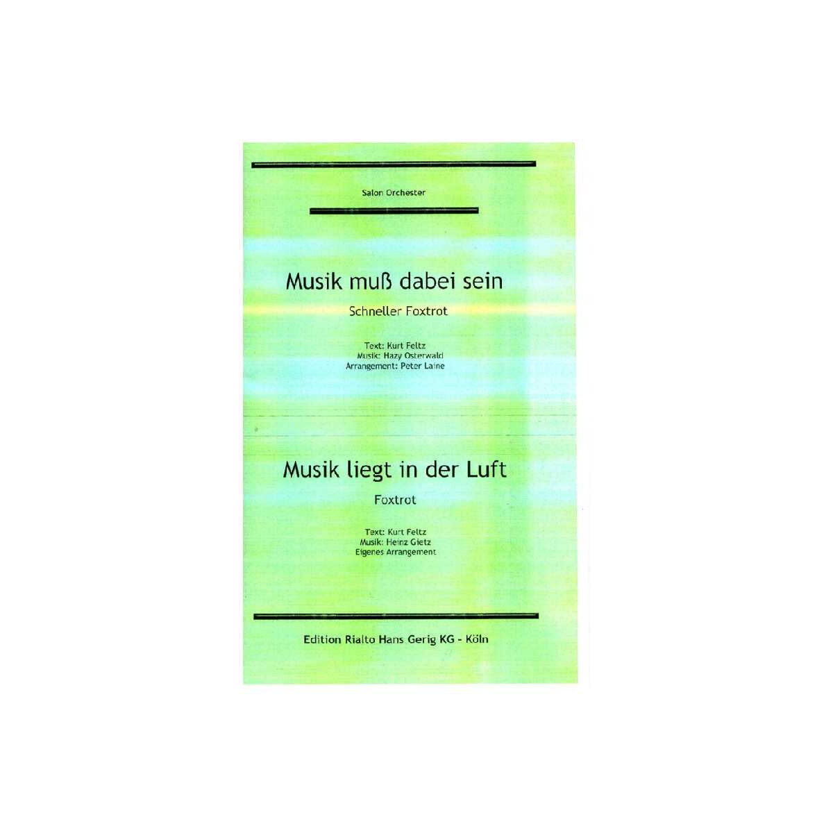 Musik liegt in der Luft und box