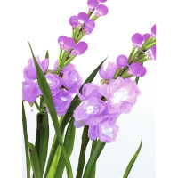 Europalms Aronstab 3er Set mit LEDs, pink, 85cm