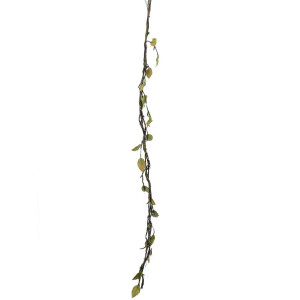 Europalms Torfmyrte-Ranke, mit LEDs, weiß, 180cm