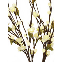 Europalms Kamelien-Bogen, mit LEDs, weiß, 50cm