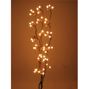 Europalms Torfmyrte-Zweige, mit LEDs, 180cm