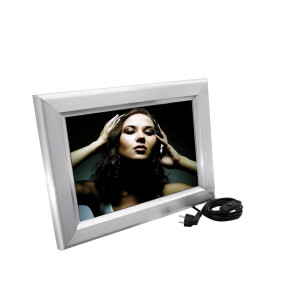 Europalms Reklamewand A3, beleuchtet, aluminium