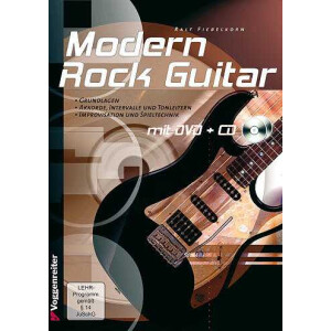 Modern Rock Guitar (+DVD+CD)