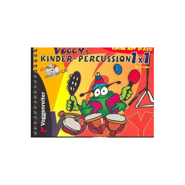 Voggys Kinder-Percussion 1 x 1 (+CD)