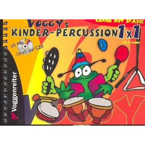 Voggys Kinder-Percussion 1 x 1 (+CD)