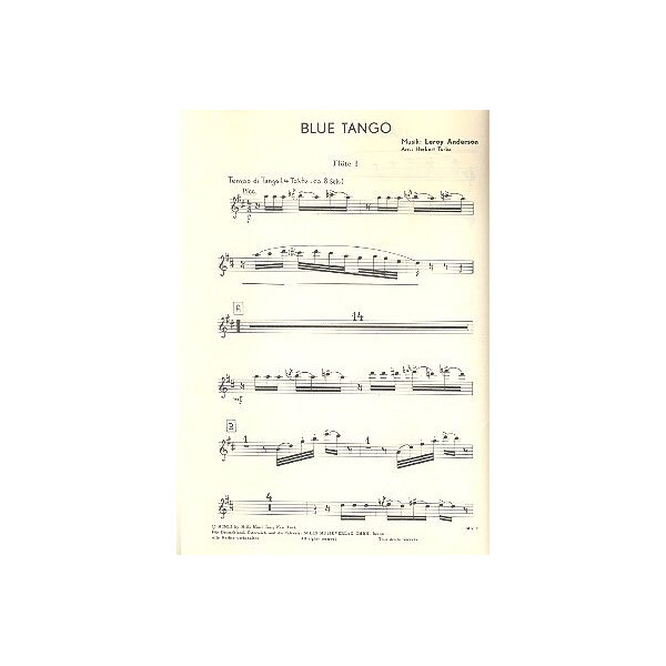 Blue Tango und Belle of the Ball: