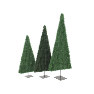 Europalms Tannenbaum, flach, hellgrün, 120cm
