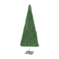 Europalms Tannenbaum, flach, hellgrün, 120cm