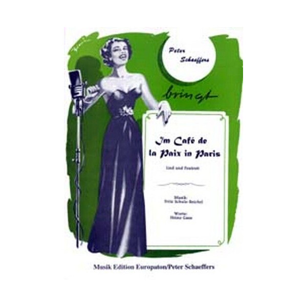 Im Cafe de la Paix in Paris: