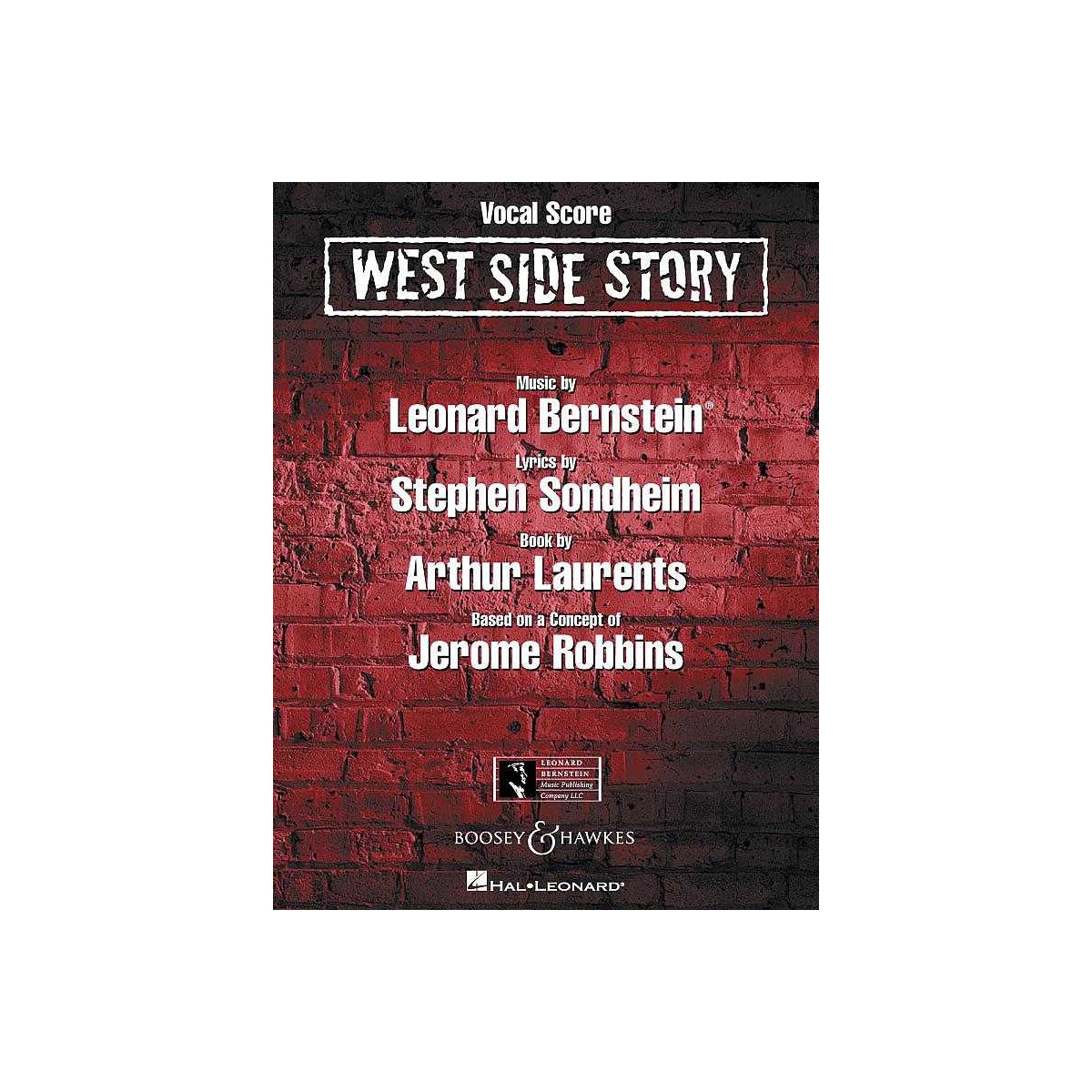 West Side Story vocal score (en)