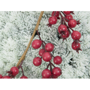 Europalms Pinienkugel, beflockt, 15cm