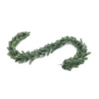Europalms fir garland, snow-covered, PE, 180cm