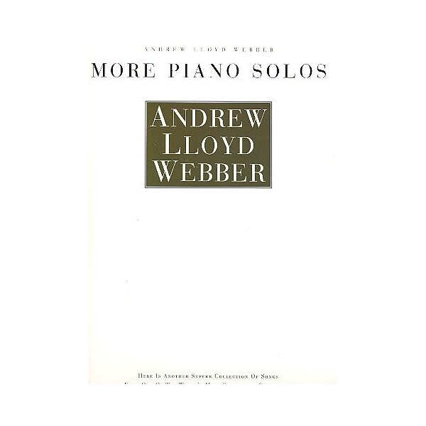 Andrew Lloyd Webber: More piano solos