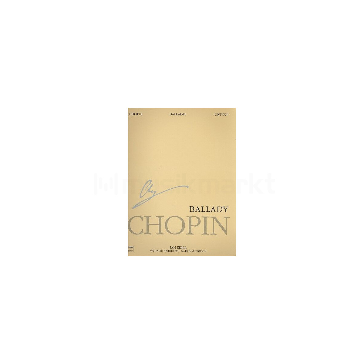 Ballades op.23, 38, 47, 52