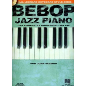 Bebop Jazz Piano (+CD):