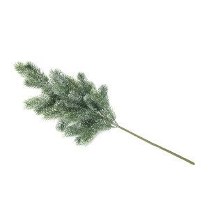 Europalms Tannenzweig, beschneit, PE, 65cm