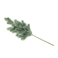 Europalms Tannenzweig, beschneit, PE, 65cm