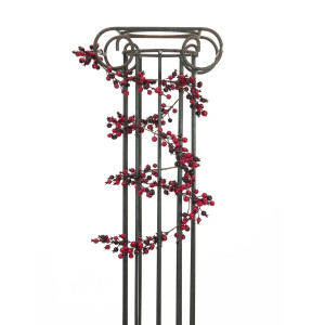 Europalms Beerengirlande gemischt, künstlich, 180cm, rot