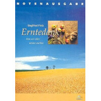 Erntedank Notenheft