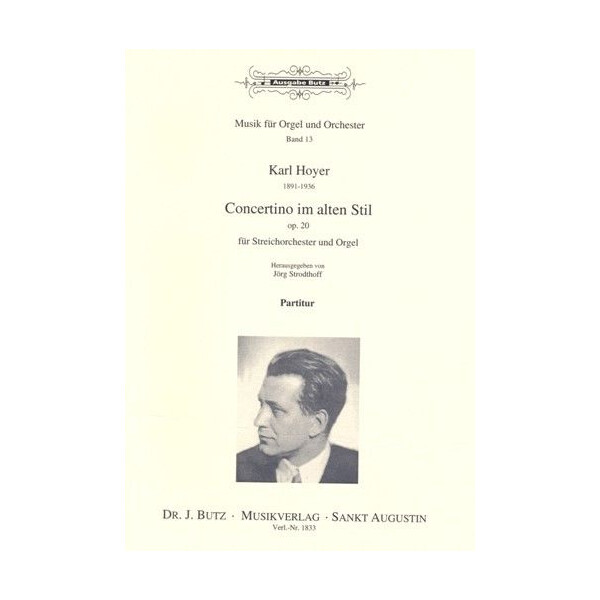 Concertino im alten Stil G-Dur op.20