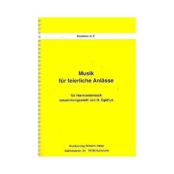 Musik für feierliche Anlässe
