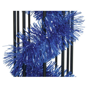 Europalms Metallic-Girlande, blau, 7,5x200cm