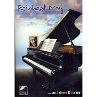 Reinhard Mey auf dem Klavier
