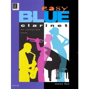 Easy blue clarinet: for clarinet and piano