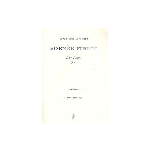 Der Lenz Op.13 für Orchester