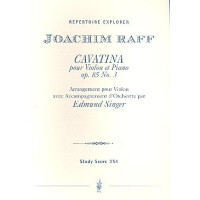Cavatina op.85,3 für Violine und Klavier für Violine
