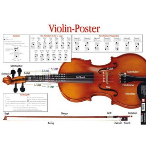 Voggys Violin-Poster