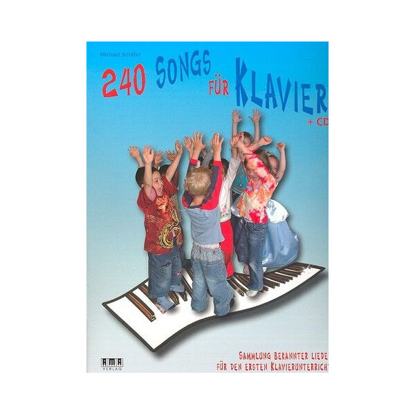 240 Songs (+CD) für Klavier