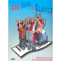 240 Songs (+CD) für Klavier