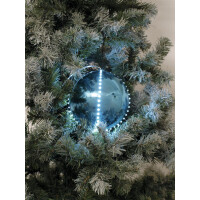 Europalms LED Snowball 15cm, ice blue