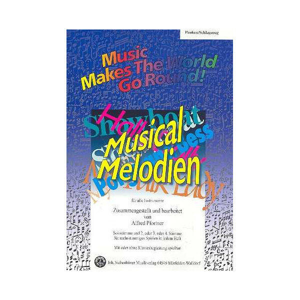 Musical-Melodien für flexibles Ensemble