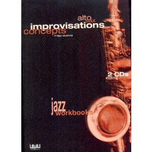 Alto Sax Improvisations Concepts (+2CDs):