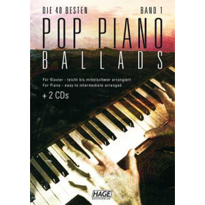 Die 40 besten Pop Piano Ballads Band 1
