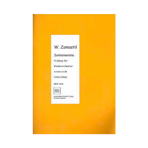 Sonnenwonne 4 Sätze für