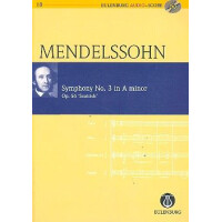 Sinfonie a-Moll Nr.3 op.56 (+CD)