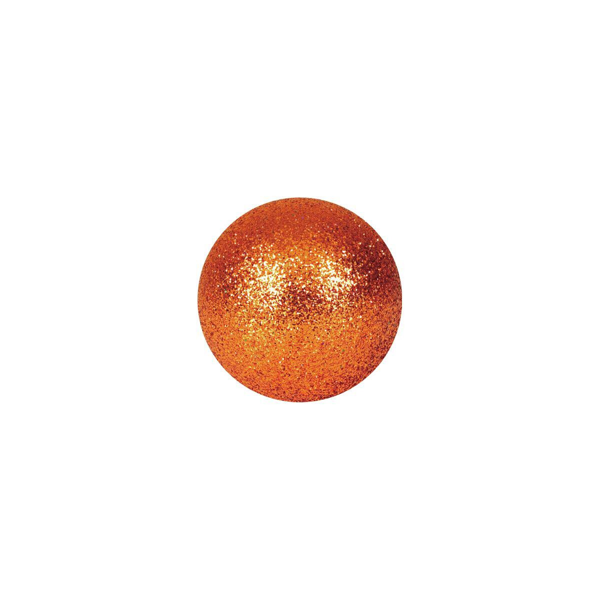 Europalms Dekokugel 3,5cm, kupfer, glitzer 48x