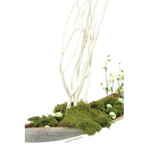 Europalms Dekokugel 3,5cm,hellgrün,glänzend 48x