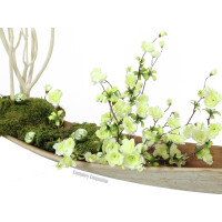 Europalms Dekokugel 3,5cm,hellgrün,glänzend 48x