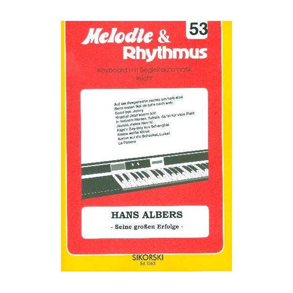 Hans Albers seine großen Erfolge