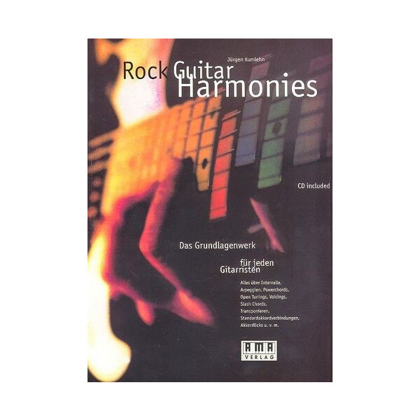 Rock Guitar Harmonies (+CD):