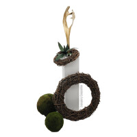 Europalms Palmblattkopf, getrocknet, gold